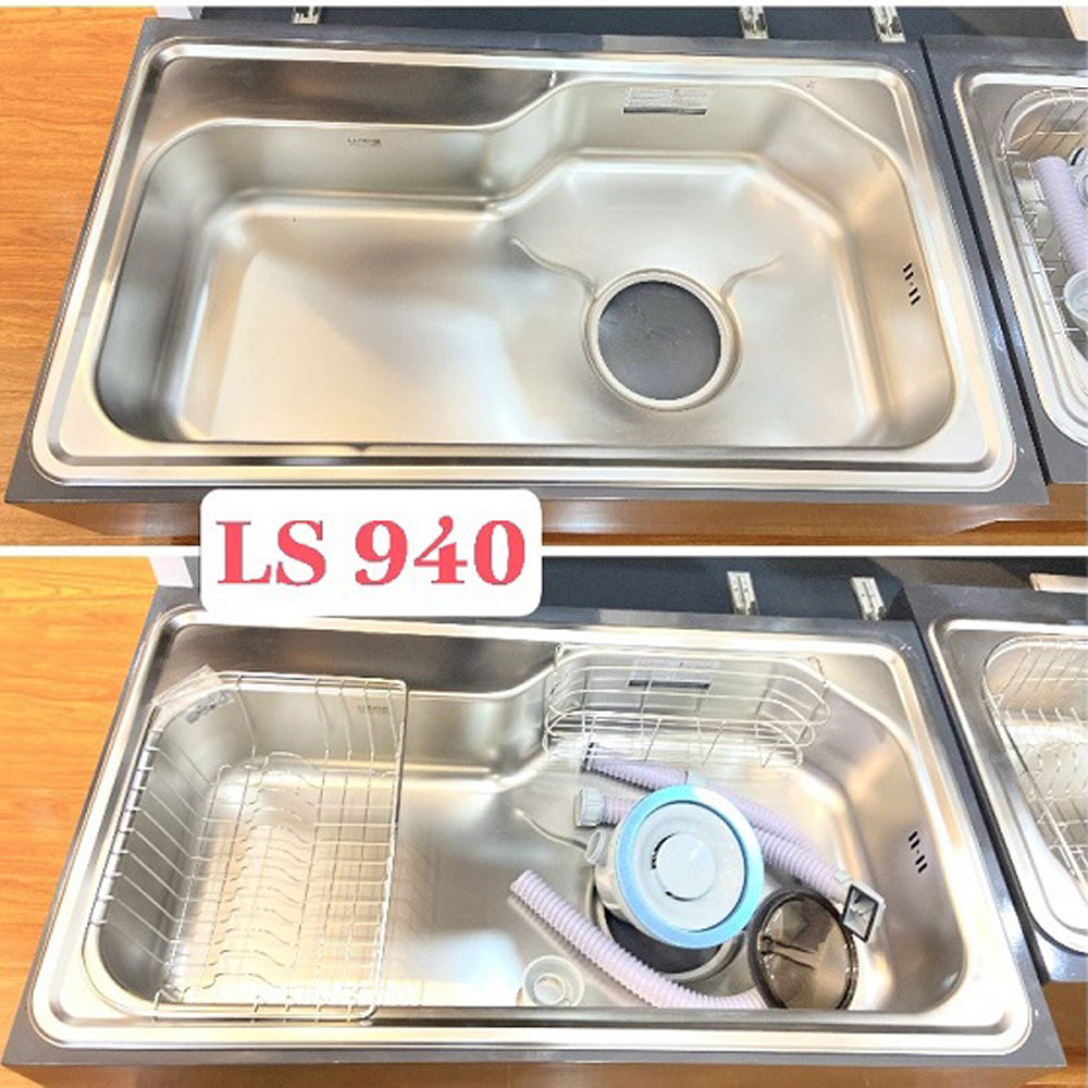 Chậu rửa chén 1 hộc Lizens LS 940 - Hàng chính hãng