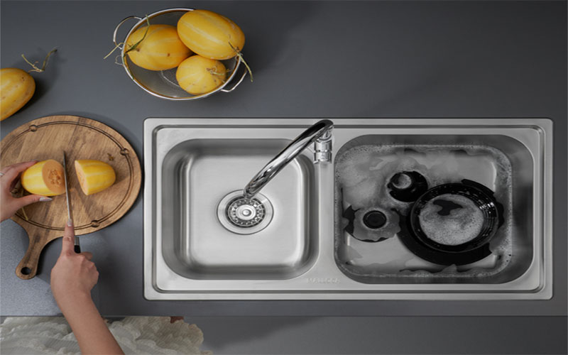 Chậu rửa chén Malloca MS-2076E - Hàng chính hãng