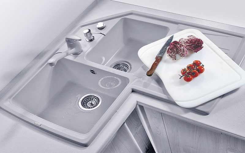 Chậu rửa chén bằng đá Mergo HRA832 - Hàng chính hãng