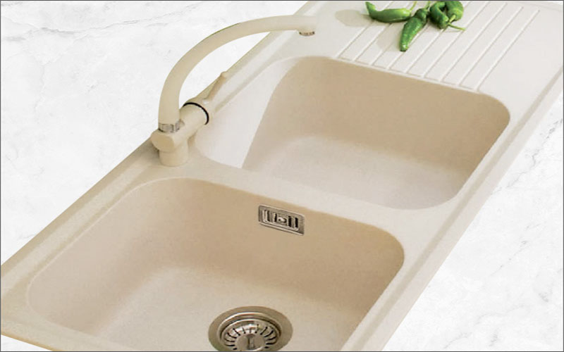 Chậu rửa chén bằng đá Mergo PL1162 - Hàng chính hãng