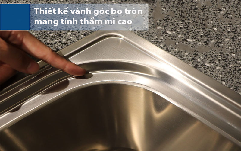 Chậu rửa chén 2 ngăn Malloca MS-1011 NEW - Hàng chính hãng