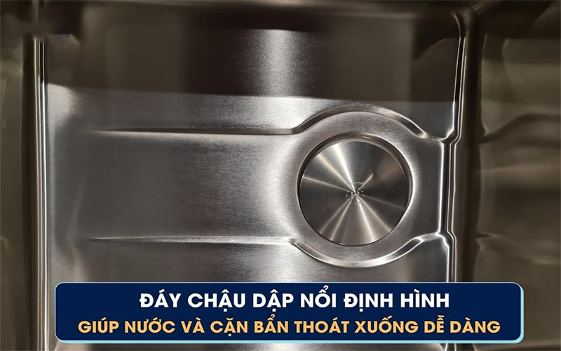Chậu rửa chén 2 ngăn Malloca MS-5082W - Hàng chính hãng