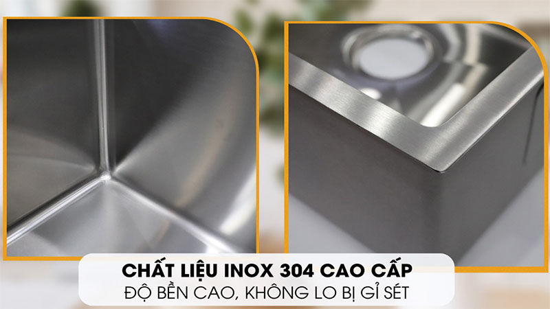 Chậu rửa chén đơn Malloca MS-1044 - Hàng chính hãng