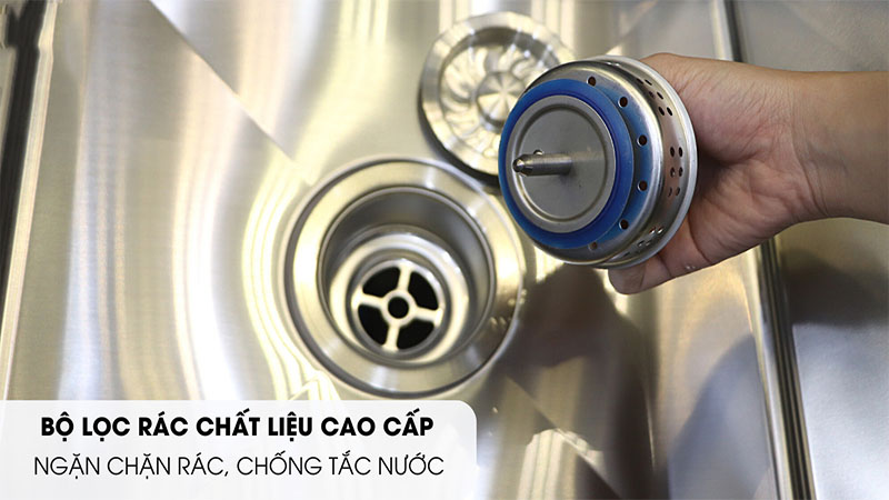 Chậu rửa chén đơn Malloca MS-1044 - Hàng chính hãng