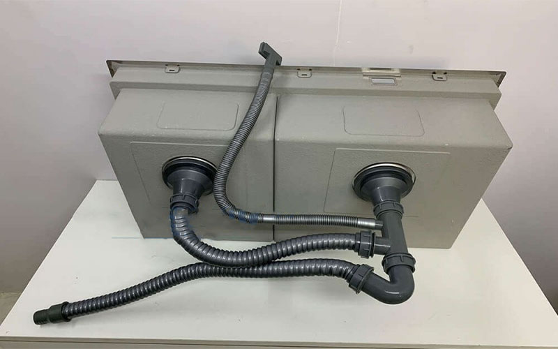 Chậu rửa chén inox 2 ngăn Hafele HS21-SSN2S90 567.94.030