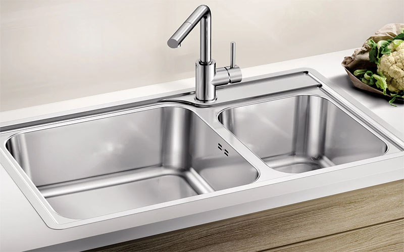 Chậu rửa chén inox Hafele Blanco LEMIS XL 8-IF- 570.27.189 - Hàng chính hãng