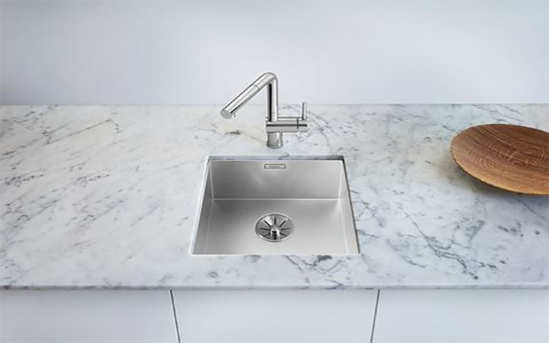 Chậu rửa chén Inox Hafele Blanco Quatrus R15 340-IU 570.27.140 - Hàng chính hãng