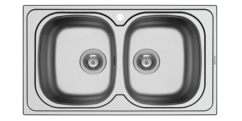 Bồn rửa chén inox Hafele Claudius HS-SD7744 565.86.381 - Hàng chính hãng