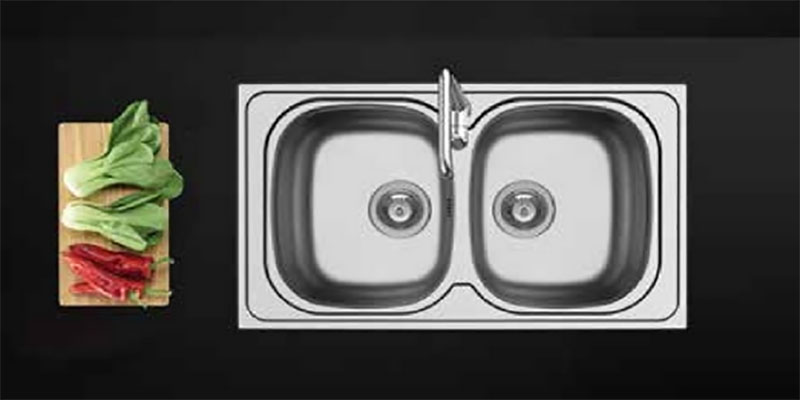 Bồn rửa chén inox Hafele Claudius HS-SD7744 565.86.381 - Hàng chính hãng