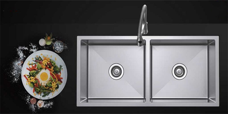 Bồn rửa chén inox Hafele Valeria HS-SD7744 567.23.020 - Hàng chính hãng