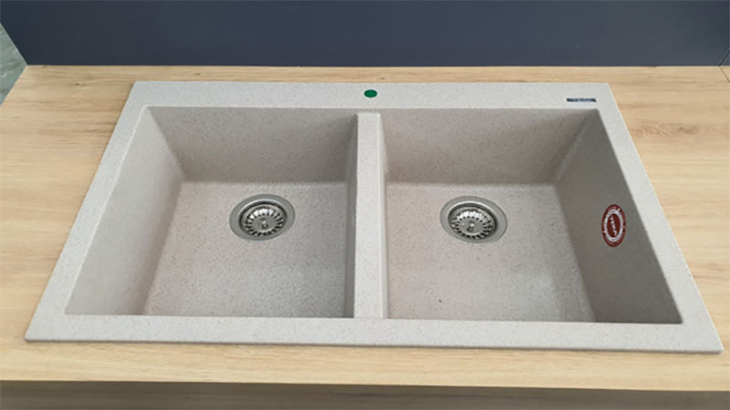 Chậu rửa đá 2 ngăn Teka Forsquare 2B 790 - Hàng chính hãng