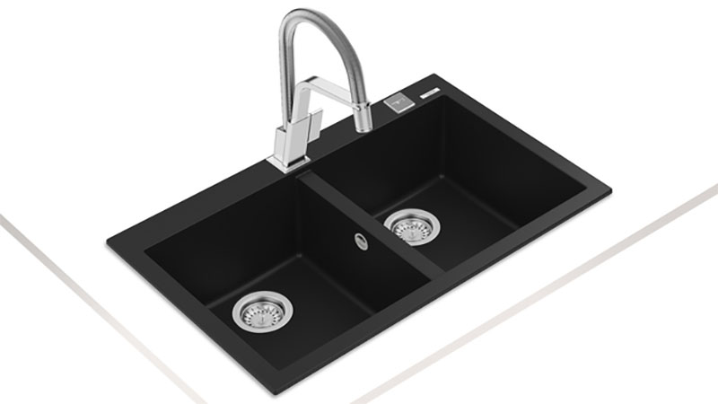 Chậu rửa đá 2 ngăn Teka Forsquare 2B 790 - Hàng chính hãng