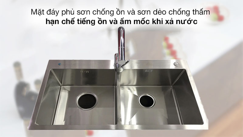 Chậu rửa Handmade Eurosun EU-8245C - Hàng chính hãng