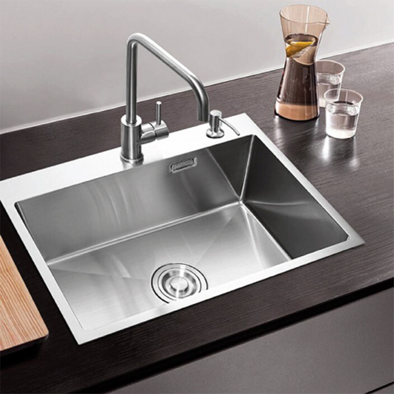 Chậu rửa Inox Kaff KF-HM6045 có thiết kế hiện đại, sang trọng