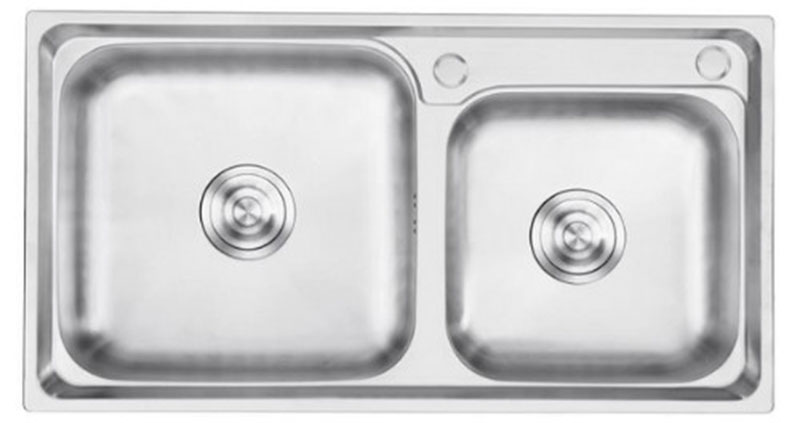 Chậu rửa Inox Kaff KF-P8143 - Hàng chính hãng