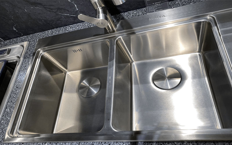 Chậu rửa chén inox Malloca MS-7818 - Hàng chính hãng
