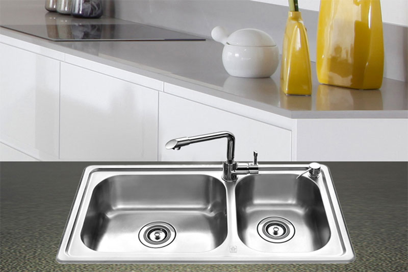 Chậu rửa Inox Sakura ST-3209N - Hàng chính hãng