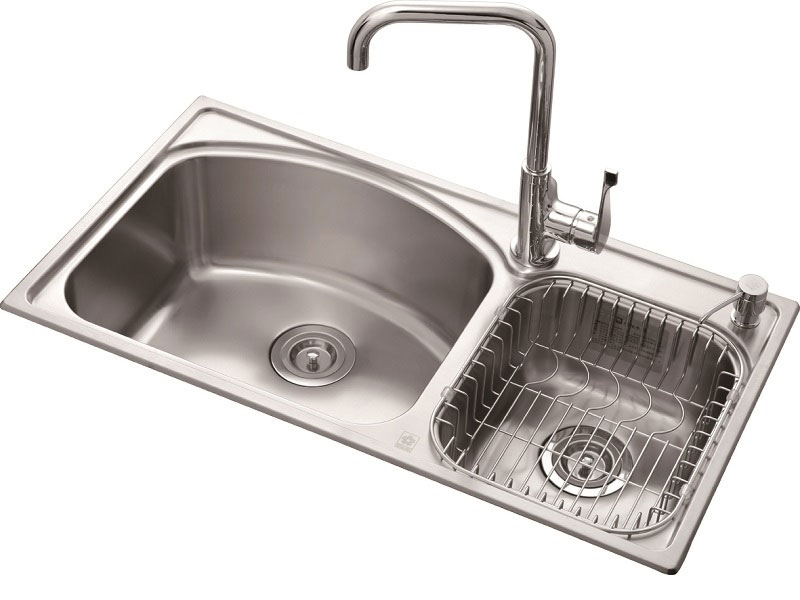 Chậu và vòi rửa Inox Sakura ST-3216N - Hàng chính hãng