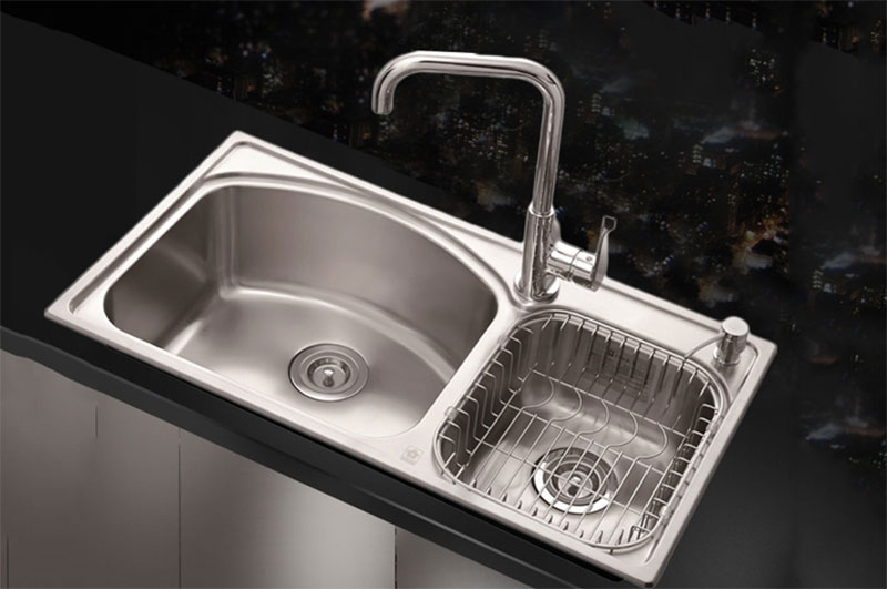 Chậu và vòi rửa Inox Sakura ST-3216N - Hàng chính hãng