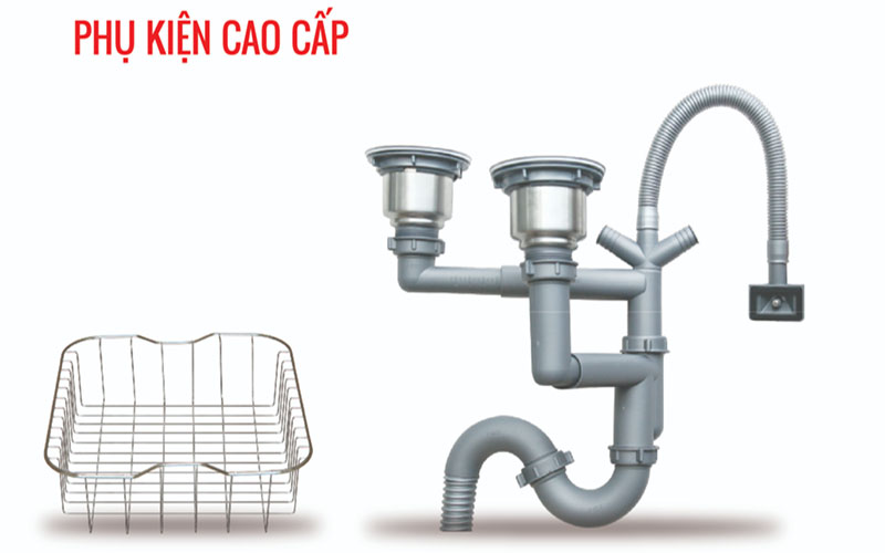 Chậu rửa chén inox Đại Thành DX42004 - Hàng chính hãng