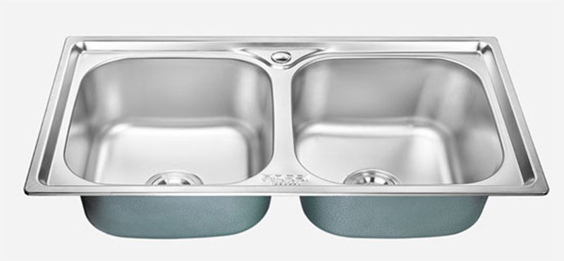 Chậu rửa inox đôi Rossi Elegant RE-320