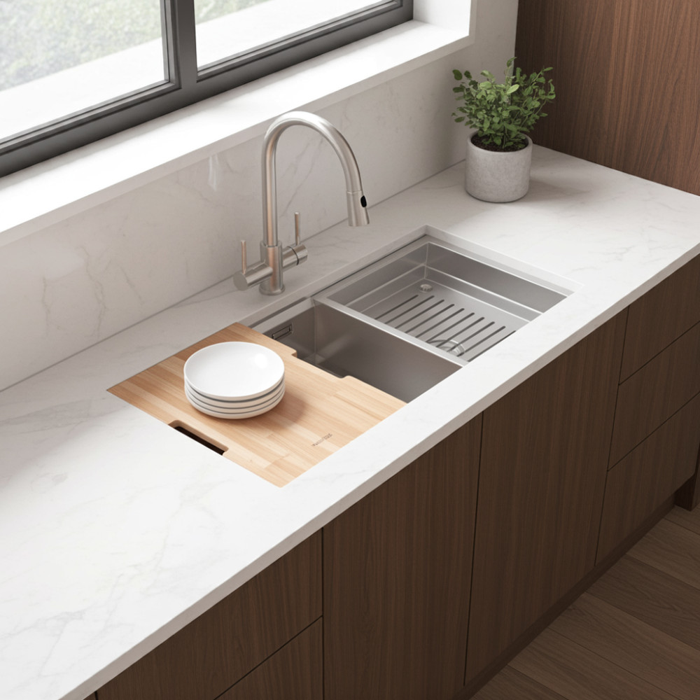 Chậu rửa chén Malloca MS 861 - Hàng chính hãng