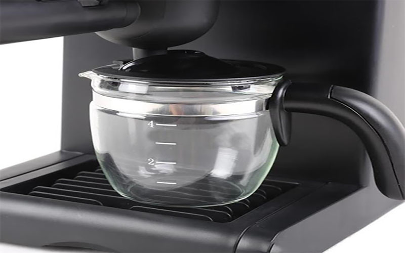 Cốc thủy tinh của máy cà phê Tiross TS620 or TS621 - Hàng chính hãng