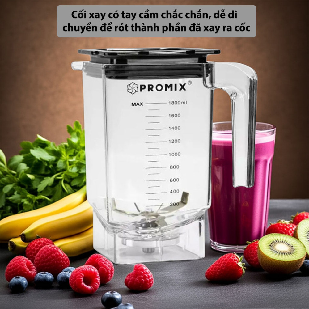 Cối máy xay sinh tố công nghiệp Promix C911B - Hàng chính hãng