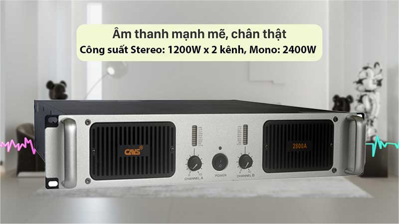 Cục đẩy công suất CAVS 21200A - Hàng chính hãng