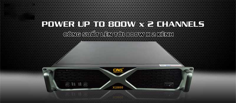 Cục đẩy công suất CAVS X2800 - Hàng chính hãng