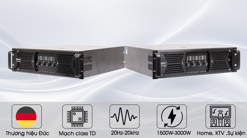 Cục đẩy công suất Eudac TD-4150 - Hàng chính hãng