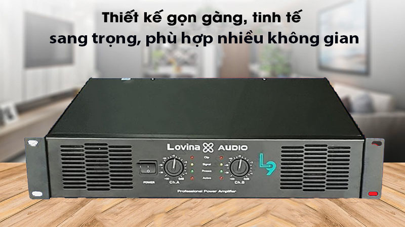 Thiết kế của Cục đẩy công suất Lovina L9