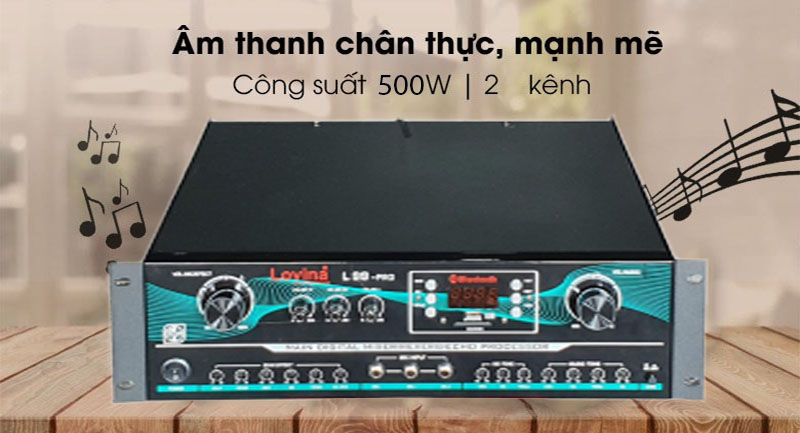 Công suất của Cục đẩy công suất Lovina L99