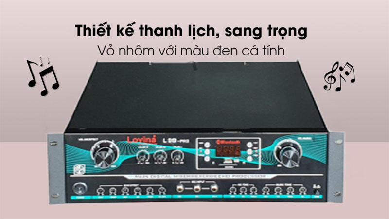 Thiết kế của Cục đẩy công suất Lovina L99