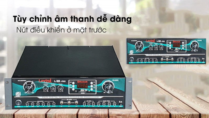 Bảng điều khiển của Cục đẩy công suất Lovina L99