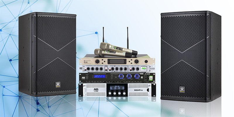 Cục đẩy công suất VinaKTV AM 9004-Pro - Hàng chính hãng