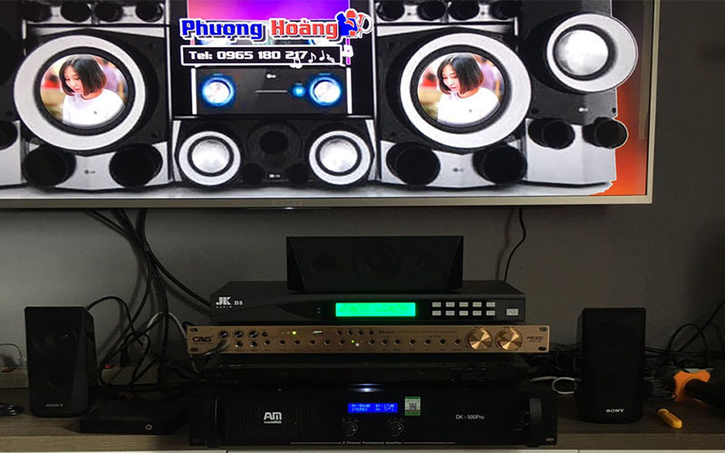 Cục đẩy công suất VinaKTV AM DK500-Pro