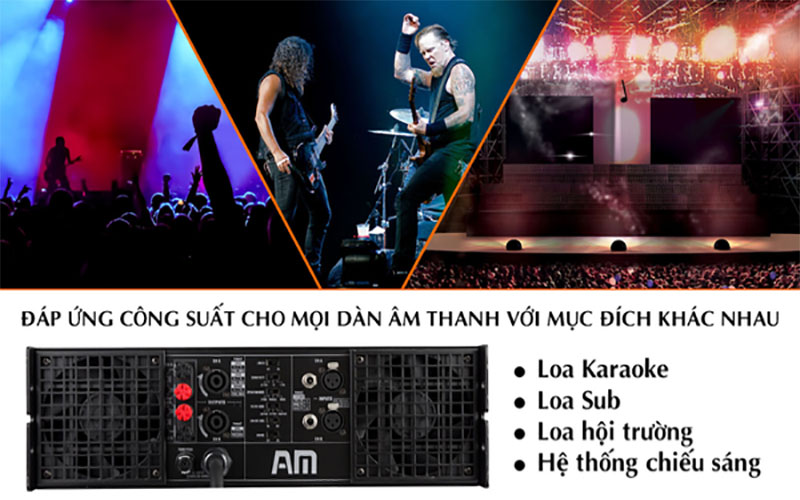 Cục đẩy công suất VinaKTV AM DS-18 - Hàng chính hãng