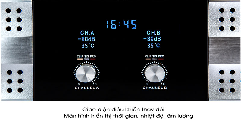 Cục đẩy công suất VinaKTV AM DH-600 - Hàng chính hãng