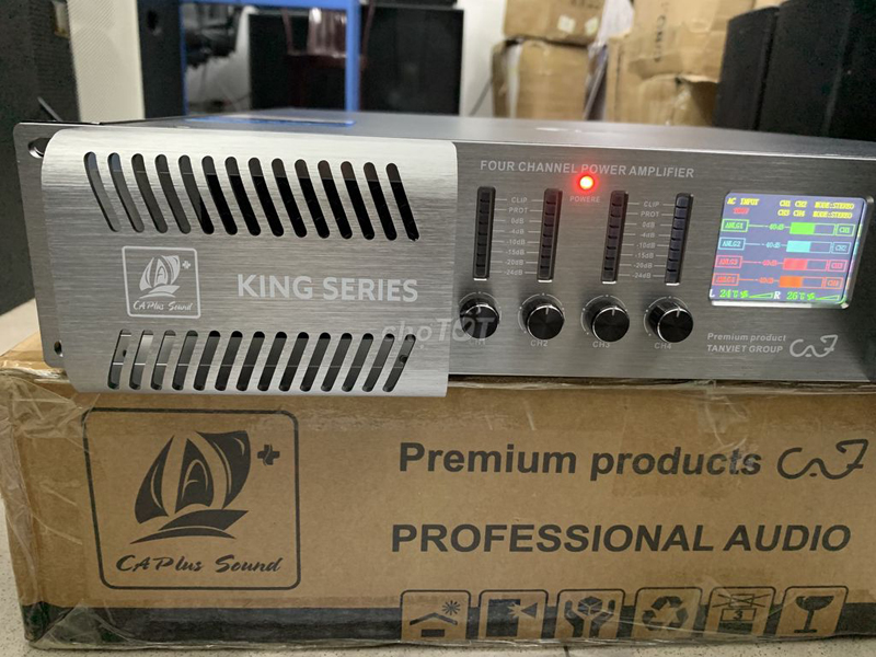 Cục đẩy công suất Caf KING 4.85 PRO - Hàng chính hãng