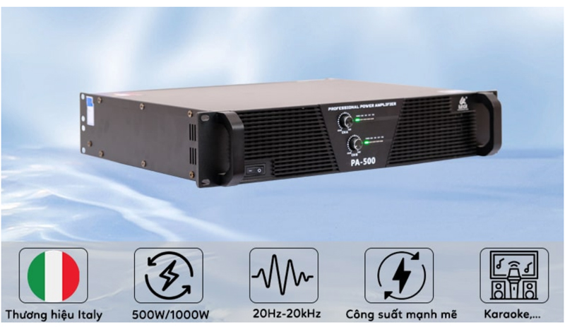 Cục đẩy công suất Leqi PA-500 - Hàng chính hãng