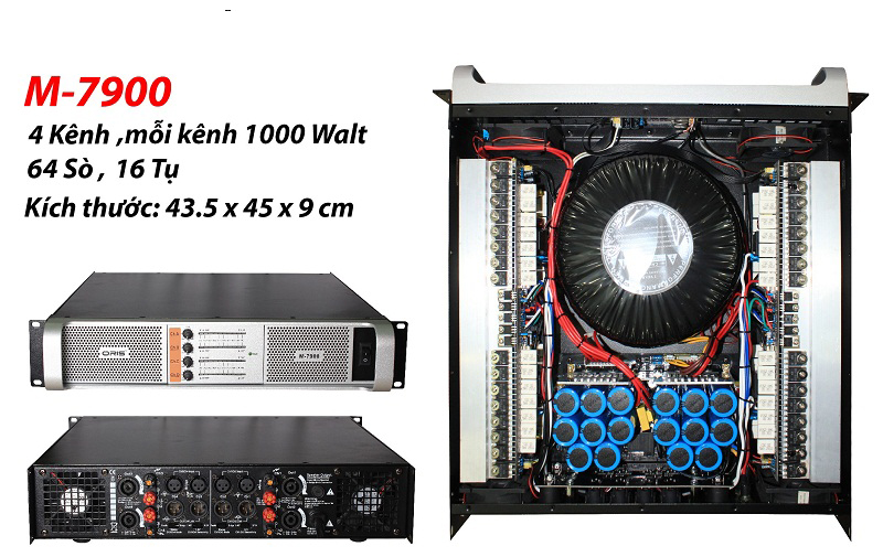 Cục đẩy công suất Oris M-7900 - Hàng chính hãng