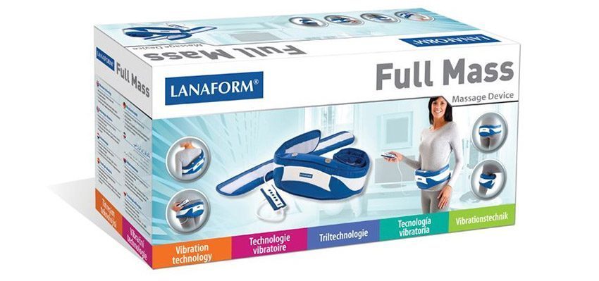 Đai massage bụng Lanaform Full Mass LA110219 - Hàng chính hãng