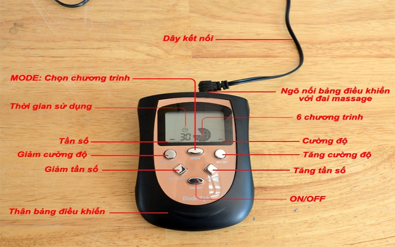 Đai massage bụng và cánh tay Rio Bodi-Tek AATB - Hàng chính hãng