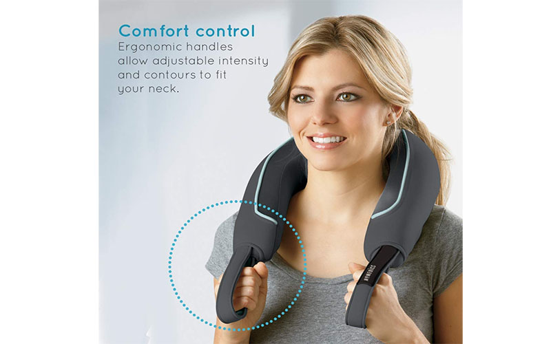 Đai massage cổ vai gáy Shiatsu HoMedics NMS-255-EU - Hàng chính hãng