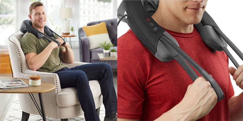 Đai massage cổ vai gáy Homedics NMS-377HJ - Hàng chính hãng