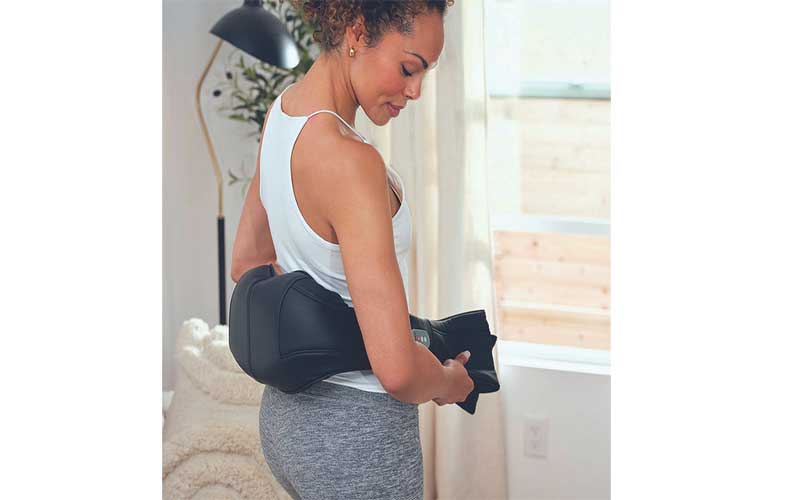 Đai massage Shiatsu cổ vai gáy và toàn thân kèm nhiệt Homedics NMS-615HJ