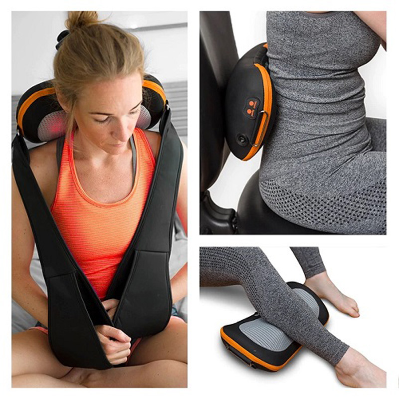 Đai kèm gối massage hồng ngoại đa năng Rio MANB - Hàng chính hãng