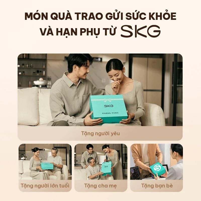 Đai massage lưng SKG W7 PRO - Hàng chính hãng
