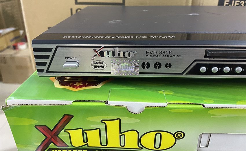 Đầu DVD Xuho EVD-3806 - Hàng chính hãng